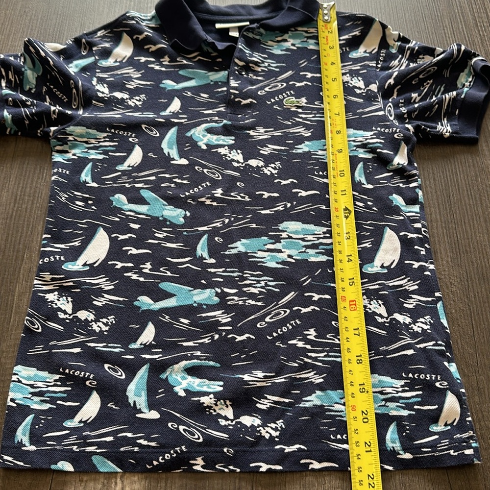 LACOSTE| boys polo shirt 12 - Picture 5 of 7